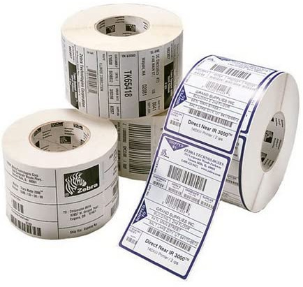 Zebra LAB-RL-TT-PAP-75X37MM Custom Label, Non Returnable, 3010890-T