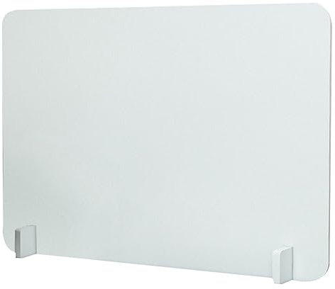 Ciieeo Arbeitstisch Transparente Platten Aus Acryl Für Tisch Büro Trennwand Trennwand Schreibtisch-Trennwand Büro-Trennwände Und Trennwände Freistehende Weiße Trennplatte Spritzschutz