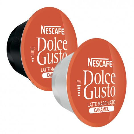 Buy 10,20,30,50,80 & 100 Compatible with Dolce Gusto Coffee Pods : Caramel Latte - SOLD LOOSE