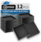12Pcs 2“ Square Wiederverwendbare Möbelgleiter und Gleiter Heavy Duty，Wiederverwendbare Möbelgleiter,Möbelgleiter