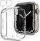 2 Stück Hülle mit Apple Watch 10 42mm Schutzhülle mit Displayschutz, 360° Rundum Anti Kratz Anti Staub Ultradünne TPU Schutzhülle für Apple Watch Series 10 42mm - Transparent