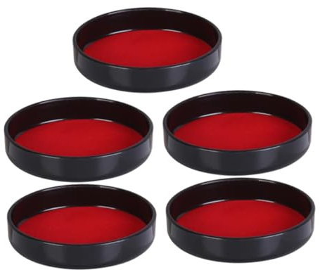 QUMIIRITY 5pcs Dice Cup Lid Dice Shaker Cup Lid Bottom Replacement Plastic Accessories Storage Case for Gaming