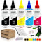 COCADEEX Kit de recharge d'encre 500 ml compatible avec les cartouches d'encre HP 308 308e 308XL, fonctionne avec les imprimantes Envy 6122e 6532e 6520e 6132e 6530e 6120e 6110e 6558e 6130e