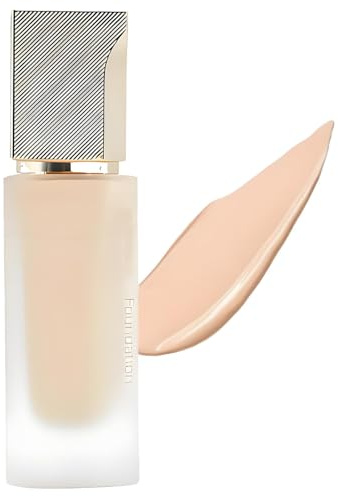 Luxuriöse Color Correcting Foundation Make-up Für Fettige & Trockene Haut Thermisch Hauttonanpassende Langanhaltend Feuchtigkeitsspendend Hochdeckende Flüssige Foundation,41ML