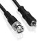 SIENOC 1m Coaxial/Coaxial RG59 RCA Macho a BNC Macho Conector M/M Audio Video Cable AV