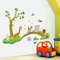 cls Wandtatto Wandsticker Wandaufkleber Kinderzimmer Babyzimmer Zoo Safari