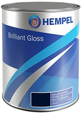 Hempel Brilliant Gloss - Britannia Blue - 750ml - Boat Paint Topcoat