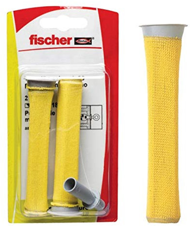 Fischer FIS H 18X85 N K 2 pezzi tasselli stop fissaggio a calza ancoraggio