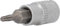 BRILLIANT TOOLS BT020971 Bussola a inserto Torx 1/4, T10 [Powered by KS TOOLS]