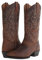 Unisex Westernstiefel Reitstiefel Weiche und Bequeme Mid Wade Stiefel