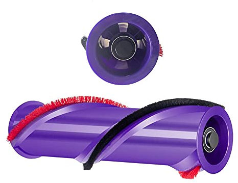 rngcpto Brushroll Brosse à Rouleau pour Dyson V10, Brosse de Rechange pour Dyson V10, Barre de Brosse pour Dyson V10 969569-01, 24cm de Long, 5cm de Diamètre, Pas de vis (pour Dyson V10-4Encoches)