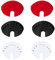Jagowa 6PCS Beverage Can Lids - Anti Dust Drink Tops
