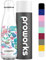 PROWORKS Bouteille d'eau Isotherme, sans BPA, Gourde INOX Reutilisable pour Maintien Chaud de 12 Heures & du Froid Jusqu’à 24 Heures, Sport, Gym, Voyage 1 Litre - Tout Blanc - Forest Folkart