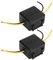 Auto-Netzfilter, 2 Stück, 12 V, Störungssicher, Rauschunterdrückung, Zuverlässiger Stereo-Netzteilfilter für Equalizer, Verstärker