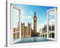 PICANOVA – Leinwandbild 120x80cm London Big Ben Fenster – Leinwanddruck – Wandbild Kunstdruck Auf 2cm Holz-Keilrahmen Für Schlaf- Und Wohnzimmer Wanddekoration – Bild auf Leinwand