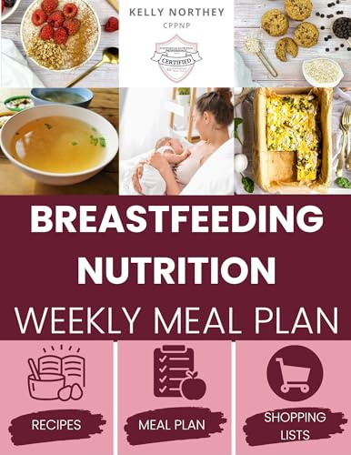 Postpartum Essentials Breastfeeding Nutrition Weekly Meal Plan