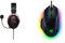 HyperX Cloud Alpha – Gaming Kopfhörer mit In-Line Audio Control & Razer Basilisk V3 - Kabelgebundene, anpassbare Gaming Maus mit Chroma RGB für PC/Mac