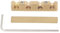 Brass Guitar Nut for 6 String St Electric Guitars Height Adjustable Compatible with Stratocaster St Style Guitar