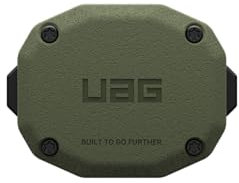 URBAN ARMOR GEAR UAG - Custodia protettiva per AirTag Essential Armor - Custodia rigida a 2 vie per AirTag per bagagli e borse, impermeabile, anti-smarrimento, ultra sicura, colore: verde oliva