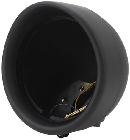 FUZHUI Motorrad-Scheinwerfergehäuse für 7-Zoll-H4-Halogenlampen und LED-Scheinwerfer – Einbau, passend für die meisten