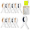 LLTLGF 12 pièces Grandes Pinces à Serviette de Bain,Pinces à Serviette de Bain Résistantes au Vent,Pinces à Serviette Solides,pour Linge Quotidien,Serviette de Plage, Serviette de Bain, Tapis