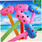 BESTonZON 2St Kinderhammer Spielzeug für Kinder Stock aufblasen Hammer aufblasen aufblasbarer Stock aufblasbarer hammer kinderspielzeug Aufblasbarer PVC-Hammer aufblasbares Spielzeug(30x67cm, Farbausw