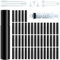 Jdkouh 50PCS Perfume Atomizer 3ml Refillable Empty, Portable Travel Small Perfume Spray Bottle, Mini Perfume Dispenser Sample Bottle with10 PCS Tools, Fine Mist Sprayer for Travel (50PCS 3ml-Black)