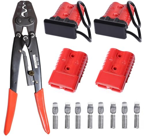 Shengbowi Akku-Anschluss 175A 600V Schnellanschluss Stecker AWG 1/0 Kits