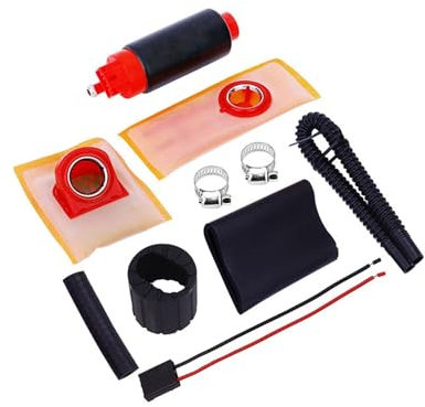 Fuel Pump Pompa Carburante Per BMW E30 E36 E46 316i 318i 320i 330i M3 535i X5 GSS340 Pompa Benzina(390300red-1)