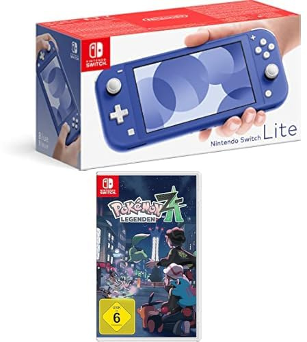 Nintendo Switch Lite - Blau +Pokémon-Legenden: Z-A Switch