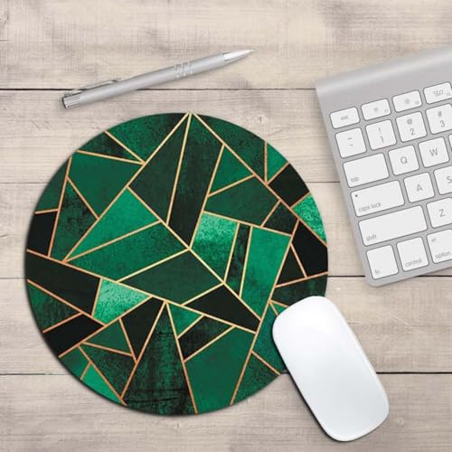 Highdi Tapis de Souris Gamer Petite Taille, Tapis de Souris Gaming avec Motif et Caoutchouc Antidérapant pour PC Portable, Ordinateur, Office, Bureau (Vert foncé,200 * 2mm)