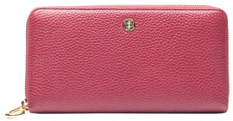 Esquire Geldbörse Alexandria Wallet Red dunkelrot