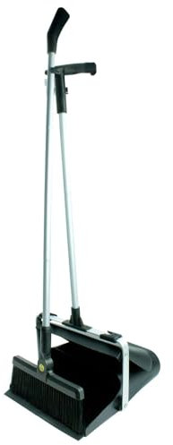 WETEC Kehrschaufel-Set, ESD WE-6101.K (Handfeger Kehrblech) Borstenlänge: 45 mm/Bürstenlänge: 190 mm/Bürstenbreite: 23 mm/Stiellänge: 880 mm/Farbe: schwarz, elektrostatisch leitfähige Borsten