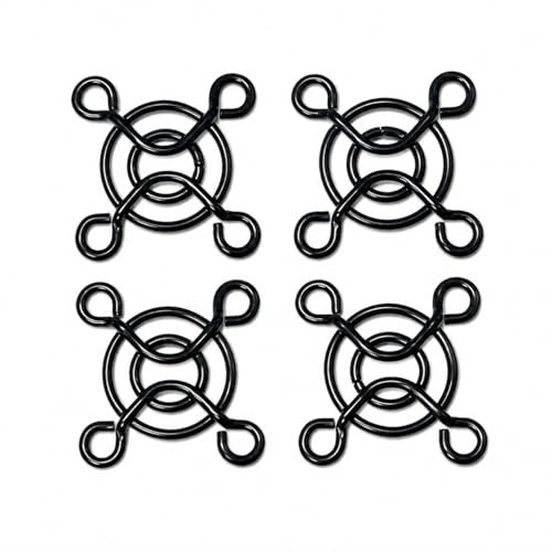 25mm Black Fan Finger Grill (4 pack)