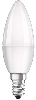 Bella Lux LED Light Bulb | E14 | Warm White | 2700 K | 5.70 W P Classic B 40 W Bulb Matte