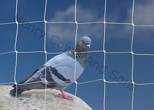 Bird Netting For the Garden 5m x 15m 50mm 2 Anti Pigeon Knotted Mesh Heavy Duty White Net Protection
