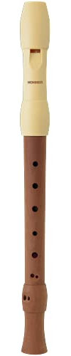 HOHNER Blockflöte, Alegra Line, elfenbein, barock, dreiteilig