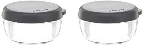 W&P WP-PDR-CH Salad Dressing containers, Plastic, Charcoal