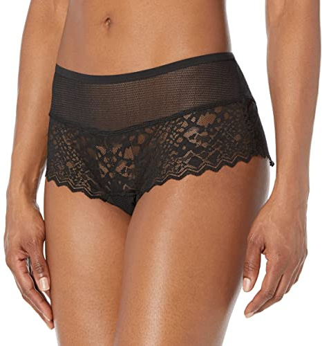 Freya Women's Temptress Short Brief Boy Panties, Black, XS