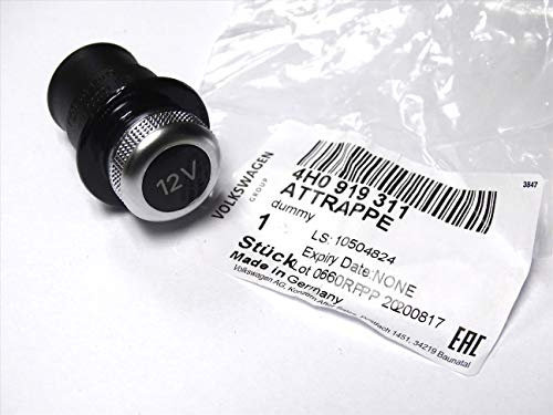 POWER OUTLET COVER CAP FOR AUDI A3 RS3 A4 A5 A6 A7 A8 Q3 Q7 R8 RS6 RSQ3 4H0919311 NEW GENUINE