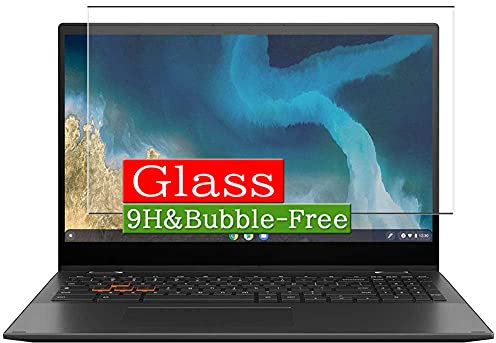 VacFun Protection d'écran en Verre Trempé, compatible avec ASUS Chromebook Flip CM5 CM5500 CM5500FDA-E60114 15.6 Visible Area Tempered Glass Screen Protector(pas une couverture complète)