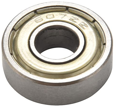 Bopfimer 607Z 7 x 19 x 6 mm tiefe Kugellager mit doppelter Abschirmung 5 Stück, Silberton