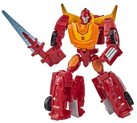 Transformers Toys Generations War for Cybertron: Kingdom Core Class WFC-K43 Autobot Hot Rod Action Figure - 8 and Up, 8.5 cm Multicolor F5679