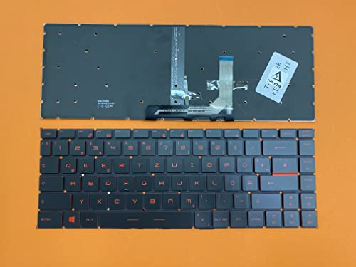 T-ProTek DEUTSCHE-Tastatur Keyboard kompatibel für MSI GF63 Thin 10SCX (MS-16R4)