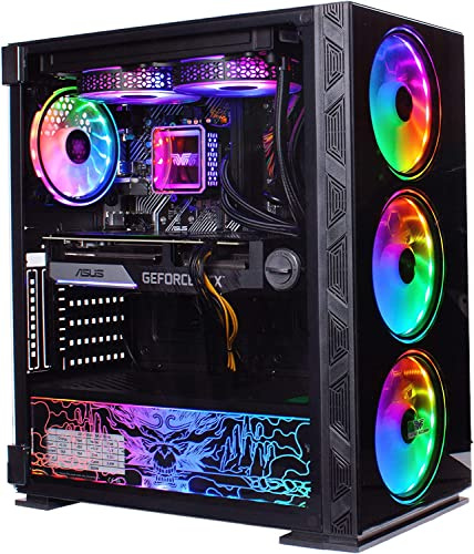 Veno Scorp NZ-20 Gaming PC - Intel i7 12700F Processor 4.9GHz - Nvidia RTX 4070 Ti 12GB Graphics Card - 32GB RAM - 480GB SSD - 2TB Hard Drive - Windows 11 – WiFi