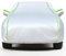 Autoabdeckung Indoor für Mini Cooper 3 Doors(2000-2022), Autoschutzhülle Autoplane Autoabdeckung Stoff,Vollgarage Auto Vollgarage Pkw Autoabdeckplane(Silber)