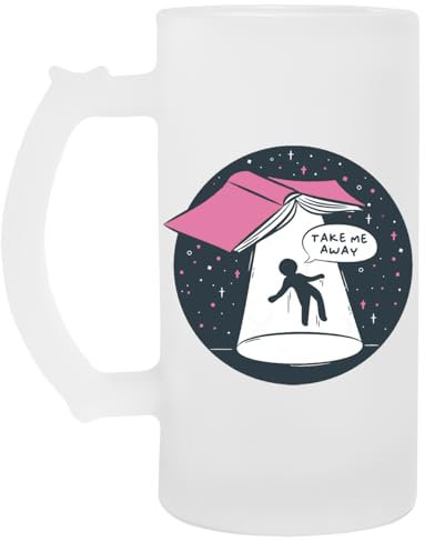 Take Me Away Bierkrug Aus Glas Glass Beer Mug Cup