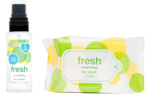 Lovehoney Toy Care Kit - Lovehoney Toy & Body Wipes & Cleaner Spray