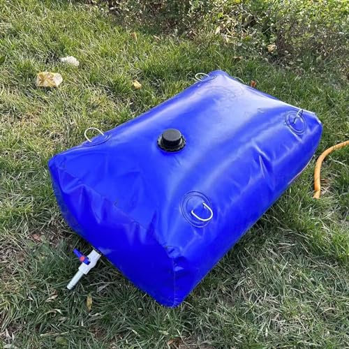 Water Storage Containers Long Term, Foldable Portable Water Bladder Tank Large Capacity Soft Water Bag, Agricultural Drought Resistance & Fire Prevention (Size : 2.5x1.5x0.8 m/3000 L/789 gallon)