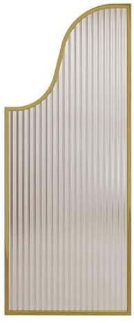 Urinaltrennwand Herrentoilette Sichtschutz, Wandmontierte Trennwand Trennwand Urinal wasserdichte Schallwand, Raumteiler aus transluzentem Glas, für Schulen/Einkaufszentren/öffentliche Plätze